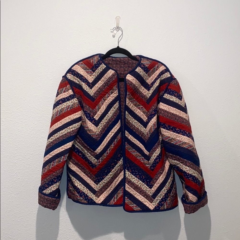 Quilted vintage coat